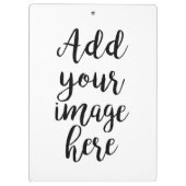 Porte-bloc ajouter sa propre image et son nom (Dos)