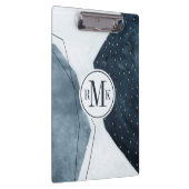 Porte-bloc Ajouter vos initiales | Abstraction adjacente (Swatch)