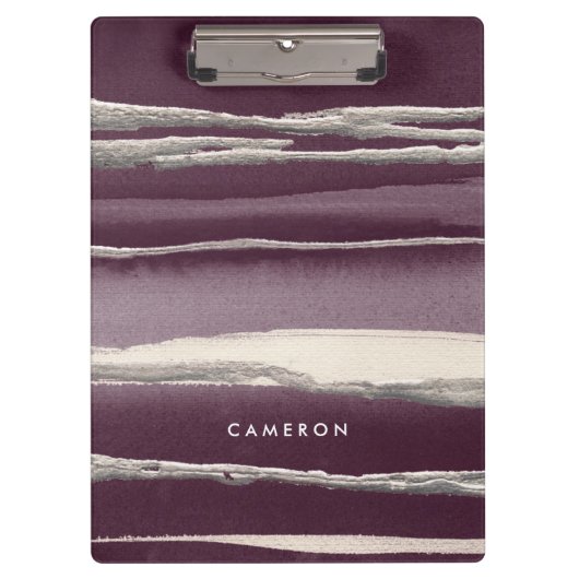 Porte-bloc Ajoutez votre copie nommée d'abrégé sur pourpre de (Devant)