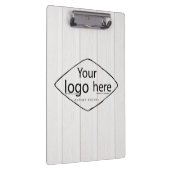 Porte-bloc Ajoutez votre logo bois de grange rustique (Swatch)