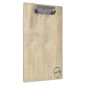 Porte-bloc Ajoutez votre logo bois de grange rustique (Swatch)