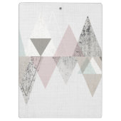 Porte-bloc Ajoutez votre nom | Amuse II | Moderne géométrique (Dos)