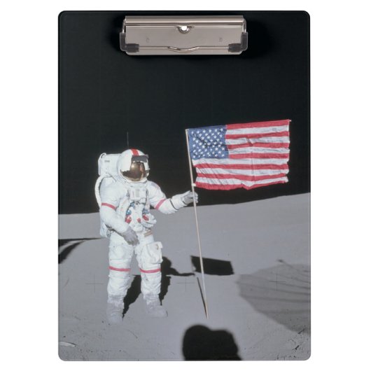 Porte-bloc Alan B. Shepard Jr. (Apollo 14) (Devant)