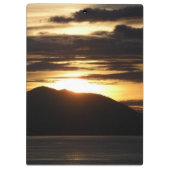 Porte-bloc Alaskan Sunset III Belle photographie de l'Alaska (Dos)