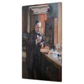 Porte-bloc Albert Edelfeue - Portrait de Louis Pasteur (Gauche)