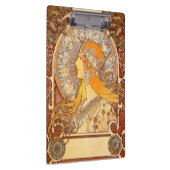 Porte-bloc Alfonse Mucha Zodiac Art nouveau femme (Swatch)