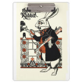Porte-bloc Alice White Rabbit Classic Wonderland (Devant)