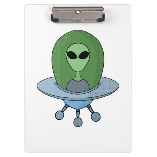 Porte-bloc Alien dans son petit vaisseau spatial (Devant)