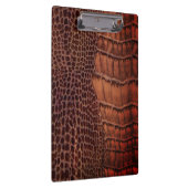 Porte-bloc Aligator Classic Reptile en cuir (Faux) (Swatch)