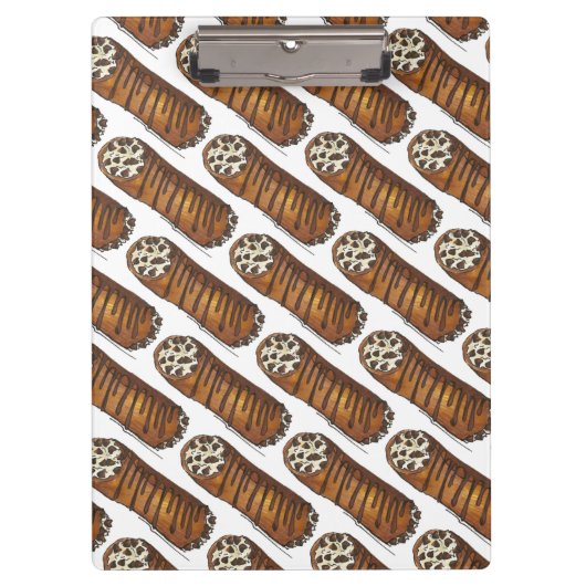 Porte-bloc Alimentation italienne Pâtisserie Chocolat Chip Ca (Devant)