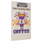 Porte-bloc Alimenté par des Vibes Éffrayantes et du café (Swatch)