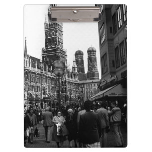 Porte-bloc Allemagne vintage Munich Frauenkirche Frauenplatz