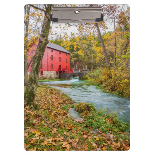 Porte-bloc Alley Mill À L'Automne (Devant)