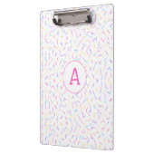Porte-bloc Allover Sautiner rose Multi Initial Porte - bloc (Gauche)