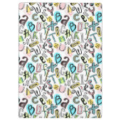 Porte-bloc Alphabet (Dos)