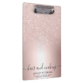 Porte-bloc Aluminium métallique d'or de cheveux de maquillage (Swatch)