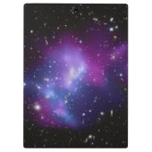 Porte-bloc Amas de galaxies violet (Dos)