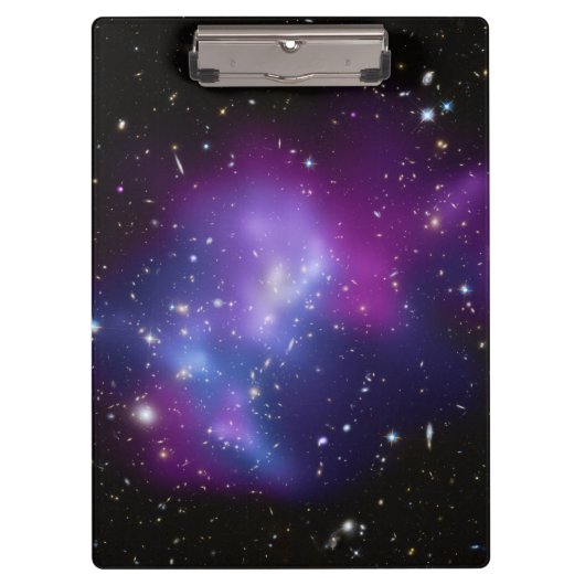 Porte-bloc Amas de galaxies violet (Devant)