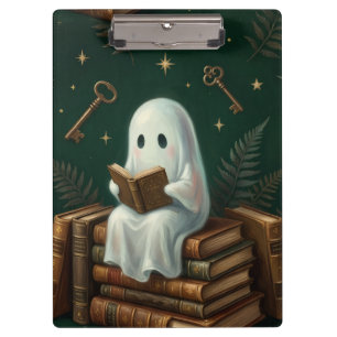 Porte-bloc Amateur de livres Dark Academia Gothique Fantôme