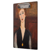 Porte-bloc Amedeo Modigliani - Portrait d'une femme (Gauche)