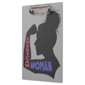 Porte-bloc American Woman gris foncé (Gauche)