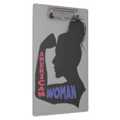 Porte-bloc American Woman gris foncé (Swatch)