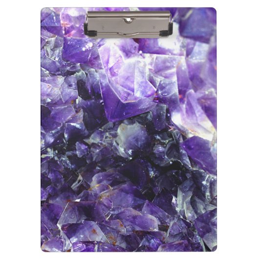 Porte-bloc Améthyste pourpre (Devant)