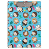 Porte-bloc AMIS™ | Caractère Motif Chibi (Devant)