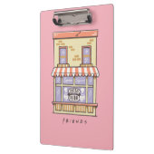 Porte-bloc AMIS™ | Central Perk Cartoon Coffee Shop (Gauche)