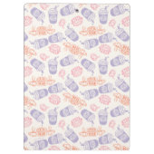 Porte-bloc AMIS™ | Pastel Central Perk Motif (Dos)