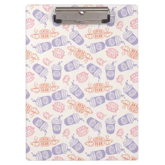 Porte-bloc AMIS™ | Pastel Central Perk Motif (Devant)