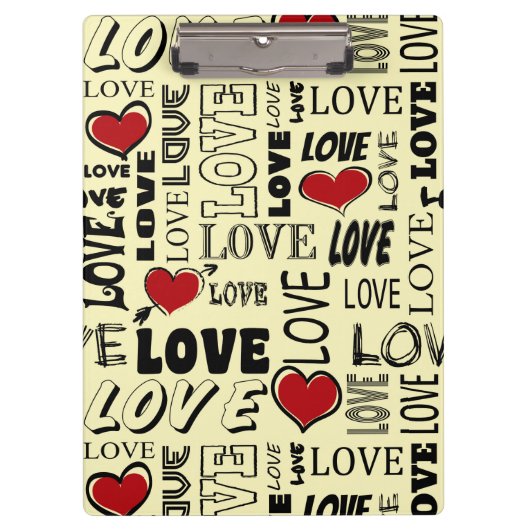 Porte-bloc Amour (Devant)