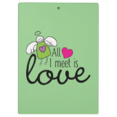 Porte-bloc Amour Drôle - Tout Ce Que Je Rencontre Est Amour 1 (Dos)