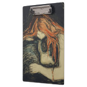 Porte-bloc Amour et douleur (Le Vampire) (par Edvard Munch) (Gauche)