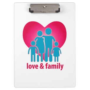 Porte-bloc Amour et famille