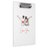 Porte-bloc ❤️ Amour Éternel - Planches à pince (Swatch)