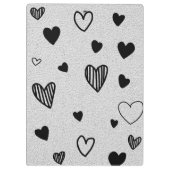 Porte-bloc amour monochrome (Dos)