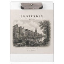 Amsterdam | Conception de ville de voyage vintage