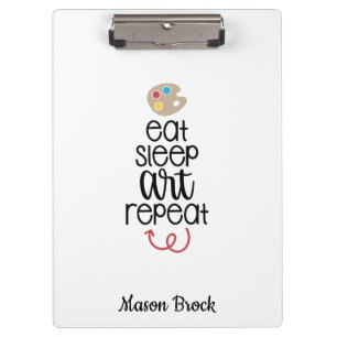 Porte-bloc Amusant art élève école cadeau personnalisé