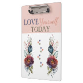 Porte-bloc Amusez-vous aujourd'hui floral (Gauche)