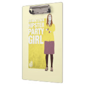 Porte-bloc Amy | Downtown Hipster Party Girl (Gauche)