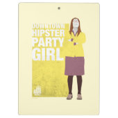 Porte-bloc Amy | Downtown Hipster Party Girl (Dos)