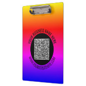 Porte-bloc Analyse du code QR et Porte - bloc de texte person (Gauche)