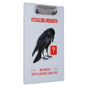 Porte-bloc Analyste en intelligence d'affaires Crow (Swatch)