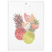Porte-bloc Ananas, couple doux. (Dos)
