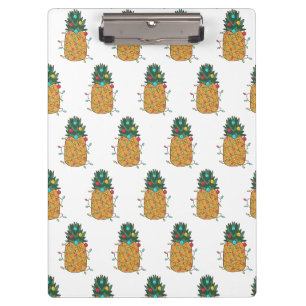 Porte-bloc Ananas de Noël tropical