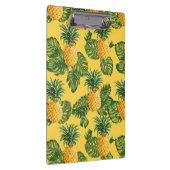Porte-bloc Ananas et feuille tropical sur l'or (Swatch)