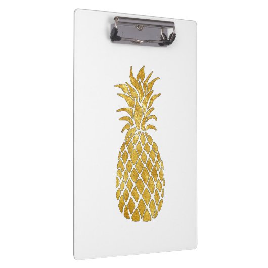 Porte-bloc ananas feuille d'or (Swatch)