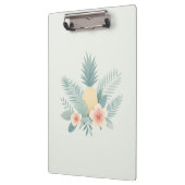 Porte-bloc Ananas floral & Hawaiian (Gauche)