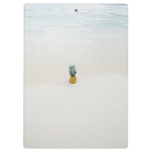 Porte-bloc Ananas unique sur la plage (Dos)